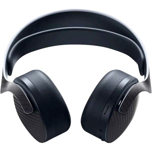Black Carbon Fiber Specialty Texture Material PULSE 3D Wireless Headset for PS5 Skin