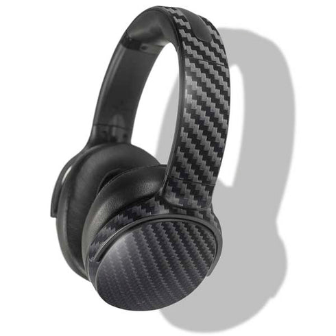 Black Carbon Fiber Specialty Texture Material Skullcandy Venue Skin