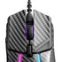 Black Carbon Fiber Specialty Texture Material SteelSeries Rival 600 Gaming Mouse Skin