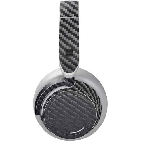 Black Carbon Fiber Specialty Texture Material Surface Headphones Skin