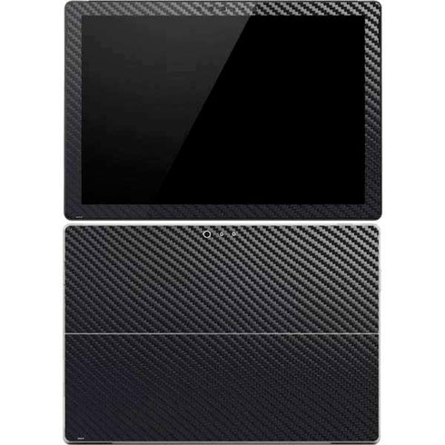 Black Carbon Fiber Specialty Texture Material Surface Pro 4 Skin