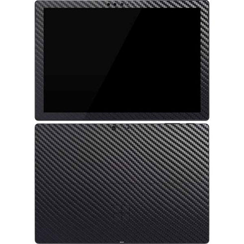 Black Carbon Fiber Specialty Texture Material Surface Pro 7 Skin