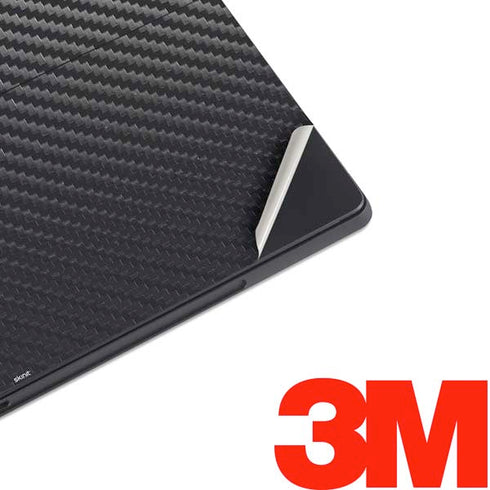 Black Carbon Fiber Specialty Texture Material Surface Pro 7 Skin