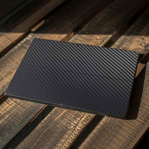 Black Carbon Fiber Specialty Texture Material Surface Pro 7 Skin