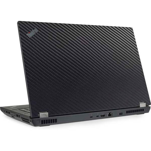 Black Carbon Fiber Specialty Texture Material Lenovo ThinkPad Skin