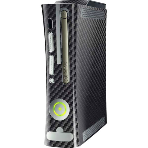 Black Carbon Fiber Specialty Texture Material Xbox 360 (Includes HDD) Skin