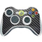 Black Carbon Fiber Specialty Texture Material Xbox 360 Wireless Controller Skin