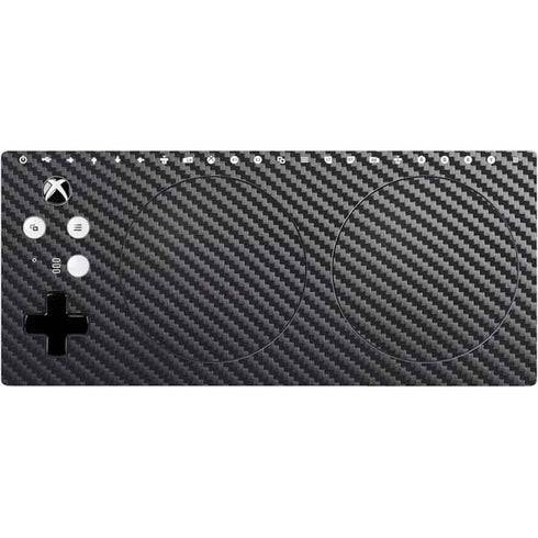 Black Carbon Fiber Specialty Texture Material Xbox Adaptive Controller Skin
