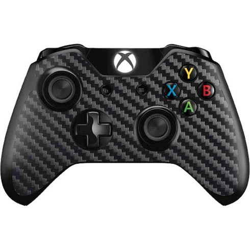 Black Carbon Fiber Specialty Texture Material Xbox One Controller Skin