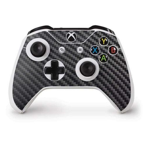 Black Carbon Fiber Specialty Texture Material Xbox One S Controller Skin