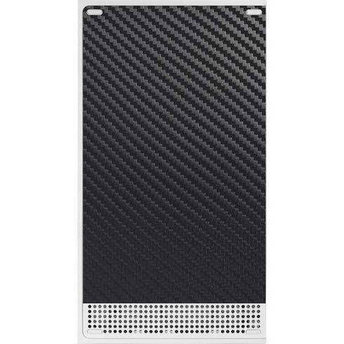 Black Carbon Fiber Specialty Texture Material Xbox Series S Console Skin