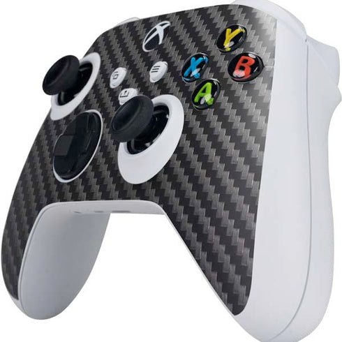 Black Carbon Fiber Specialty Texture Material Xbox Series S Controller Skin