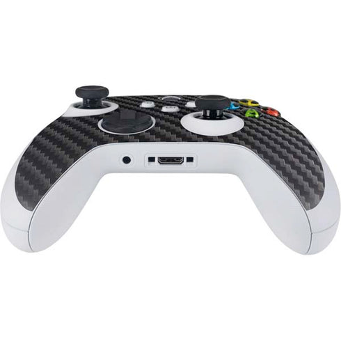 Black Carbon Fiber Specialty Texture Material Xbox Series S Controller Skin