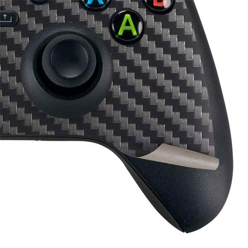 Black Carbon Fiber Specialty Texture Material Xbox Series X Controller Skin