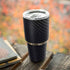 Black Carbon Fiber Specialty Texture Material Yeti 30oz Rambler Tumbler Skin