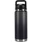 Black Carbon Fiber Specialty Texture Material YETI Rambler 26oz Bottle Skin