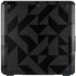 Black Geometric Cooler Master MasterBox Q300L Mini Tower Skin