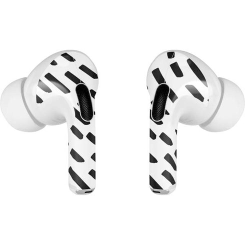 Black Dash AirPods Pro 2nd Gen Skin