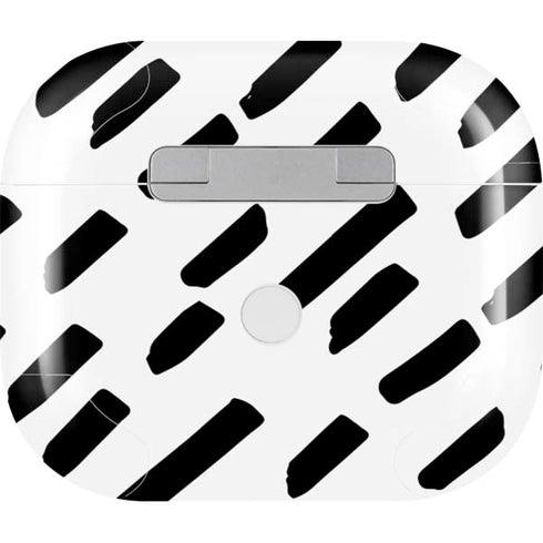 Black Dash Apple AirPods (3rd Gen 2021) Skin