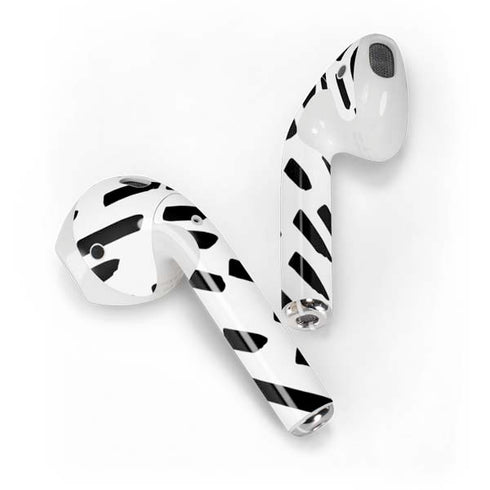 Black Dash Apple AirPods Skin