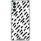 Black Dash Galaxy A13 5G Clear Case