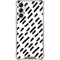 Black Dash Galaxy A14 5G Clear Case
