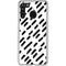Black Dash Galaxy A21 Clear Case