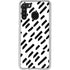 Black Dash Galaxy A21 Clear Case