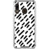 Black Dash Galaxy A30 Clear Case