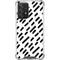 Black Dash Galaxy A52 5G Clear Case