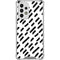 Black Dash Galaxy A53 5G Clear Case