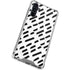 Black Dash Galaxy A54 5G Clear Case