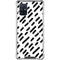 Black Dash Galaxy A71 5G Clear Case