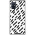 Black Dash Galaxy A71 5G Clear Case