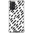 Black Dash Galaxy A72 5G Clear Case