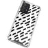 Black Dash Galaxy A72 5G Clear Case