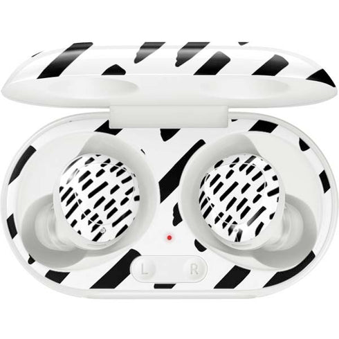 Black Dash Galaxy Buds Plus Skin