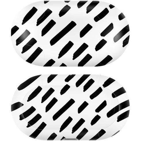 Black Dash Galaxy Buds Plus Skin