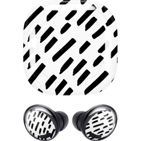 Black Dash Galaxy Buds Pro Skin