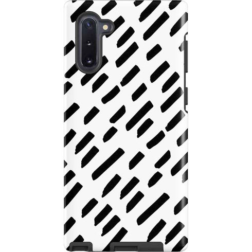 Black Dash Galaxy Note 10 Pro Case