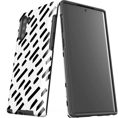 Black Dash Galaxy Note 10 Pro Case