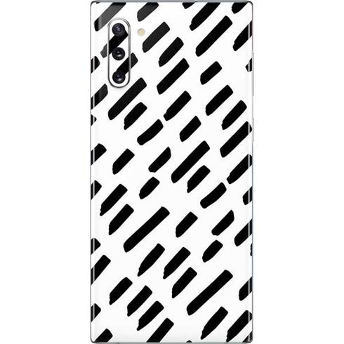 Black Dash Galaxy Note 10 Skin