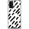 Black Dash Galaxy Note20 5G Clear Case
