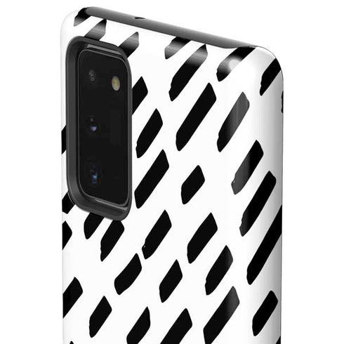 Black Dash Galaxy Note20 5G Pro Case