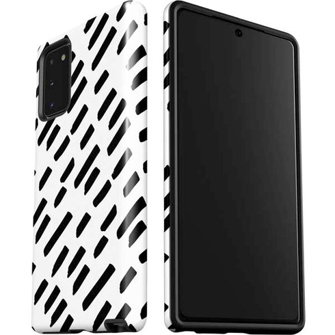 Black Dash Galaxy Note20 5G Pro Case