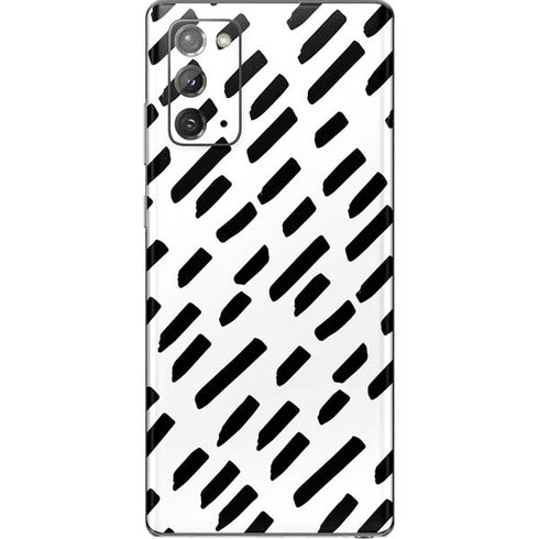 Black Dash Galaxy Note20 5G Skin