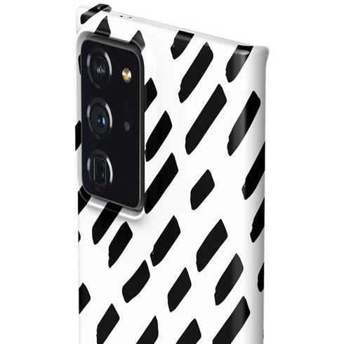 Black Dash Galaxy Note20 Ultra 5G Lite Case
