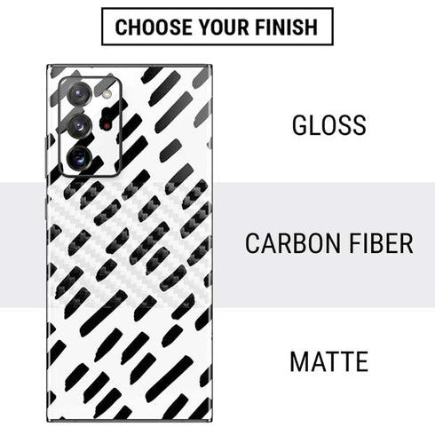 Black Dash Galaxy Note20 Ultra 5G Skin