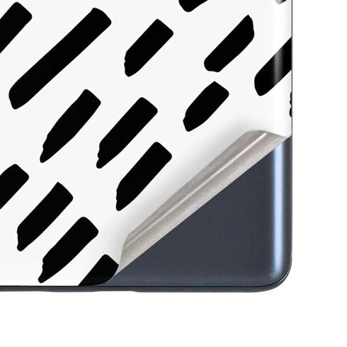 Black Dash Galaxy S20 Fan Edition Skin