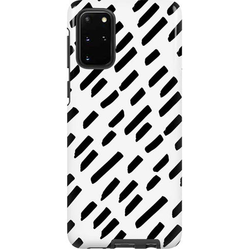 Black Dash Galaxy S20 Plus Pro Case